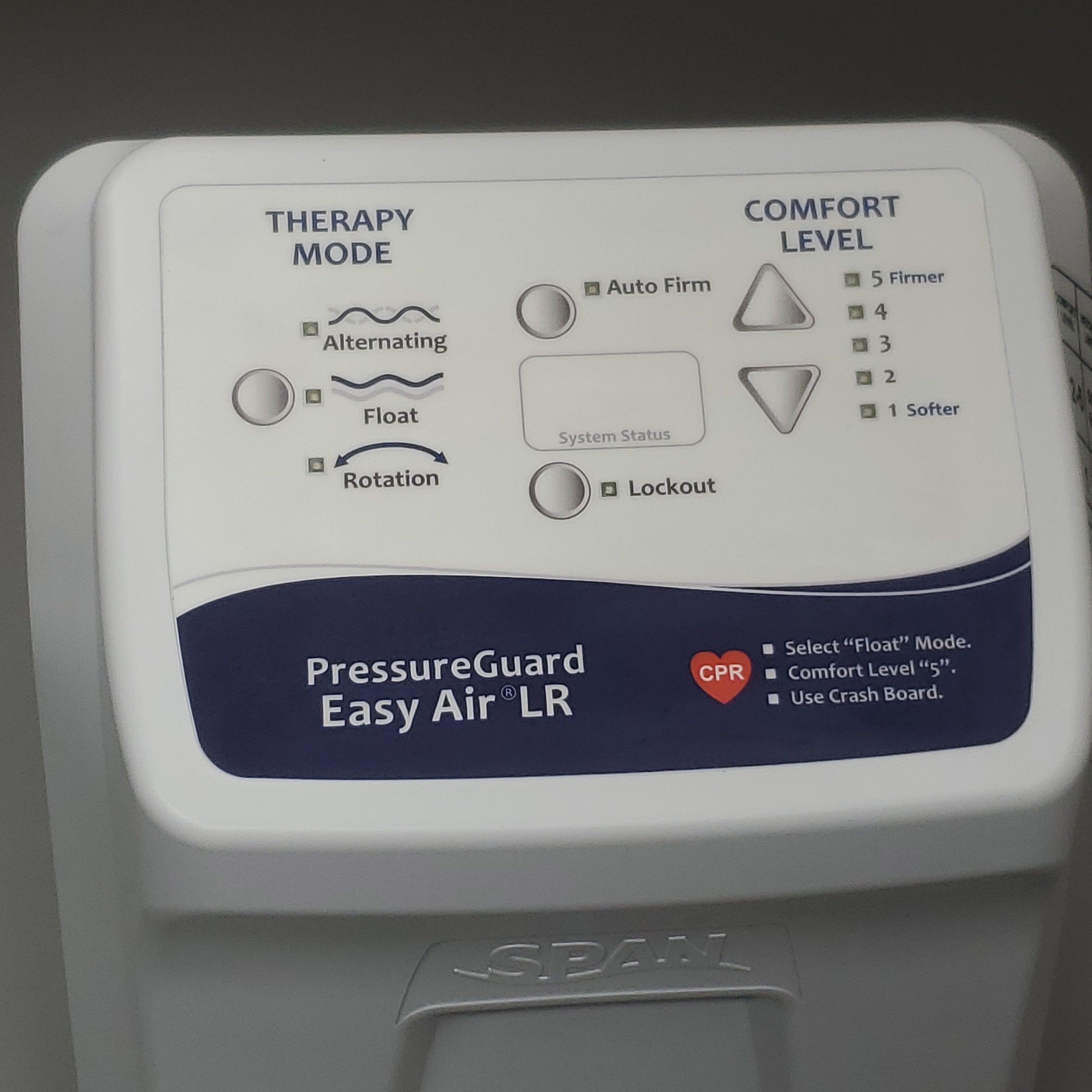 SPAN AMERICA Pressure Guard Easy Air Pump 11.5"H 8210 White