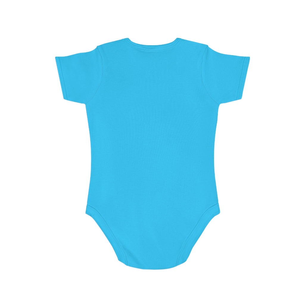 Hedgehog Short Sleeve Baby Bodysuit 'Little Sprout' Organic Cotton Gift for New Parents