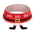 New Christmas Tree Skirt Christmas Party Decoration Santa Claus Feet Christmas Tree Base Apron