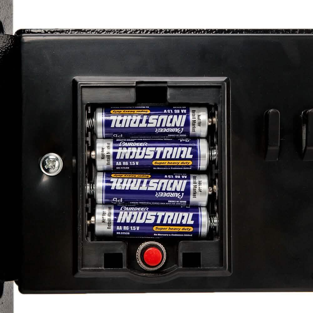 17E Home Use Upgraded Electronic Password Steel Plate Safe Box Black