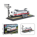 Steam Train Building Block Static Model Puzzle Assembly Toy