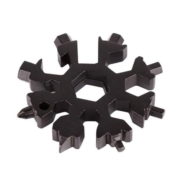 18-in-1 Multi-Tool Stainless Steel Snowflake-Shaped Tool