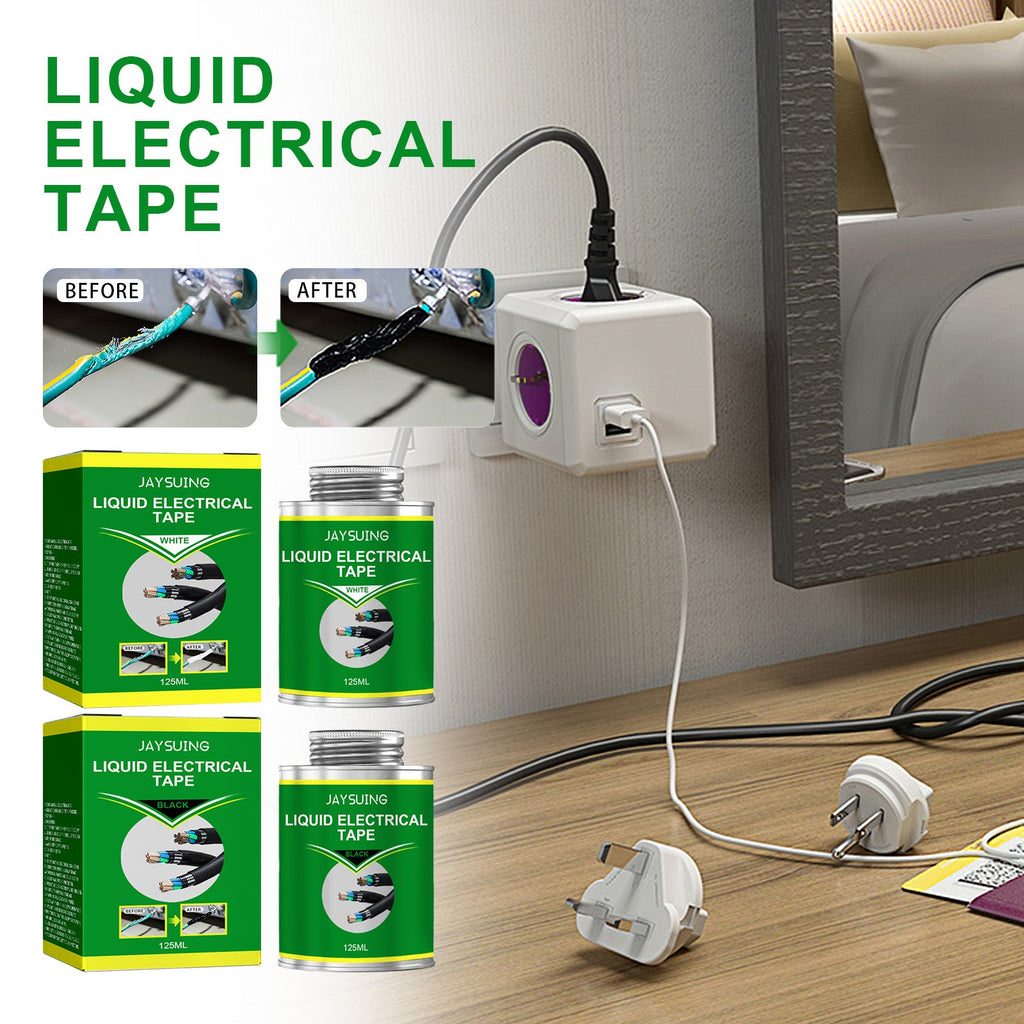 Insulating Adhesive Heat Insulation, Water Resistance And High Temperature Protection Electrical Joints Are Connected With Liquid Electrical Tape