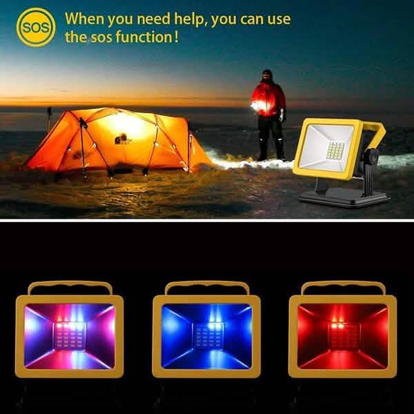 180¬∞ Rotatable Flood Lights