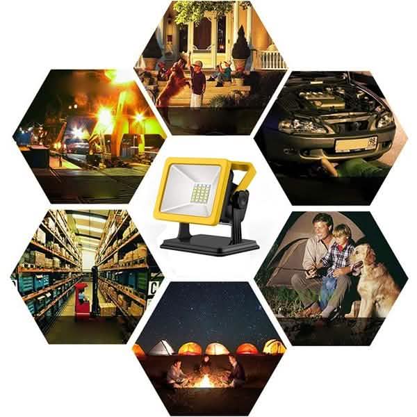 180¬∞ Rotatable Flood Lights