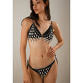 Creative hollow acrylic tassel sequin chest chain sexy shiny nightclub bikini outfit