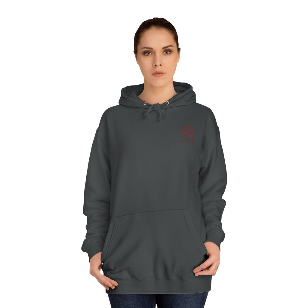 Unisex Overthinking Club Hoodie | Cozy College Gear, Thoughtful Gift for Students, Casual Wear, Relaxed Style, Brainy Humor Apparel