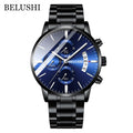 Men's Watch Luxury Brand BELUSHI High-end Man Business Casual Watches Mens Waterproof Sports Quartz Wristwatch relogio masculino