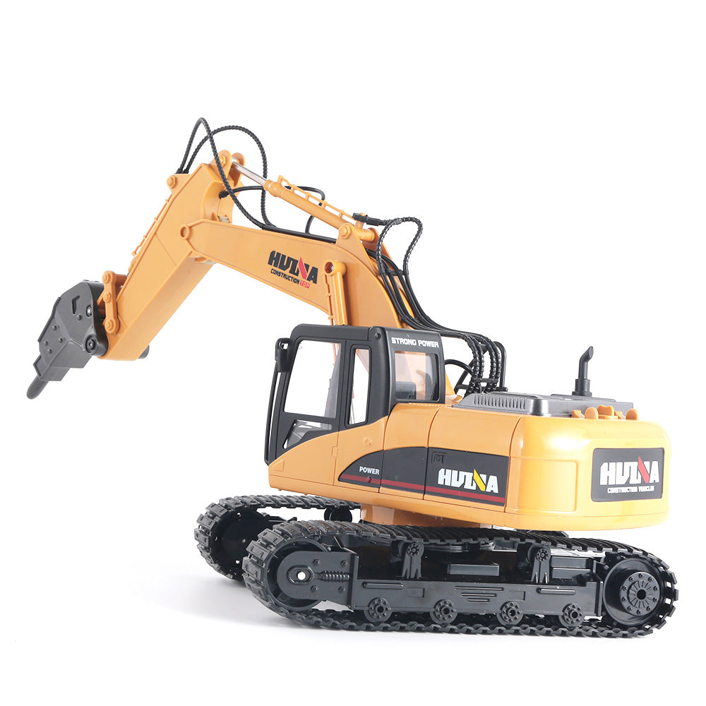 Alloy Electric Remote-controlled Engineering Vehicle Model Toy