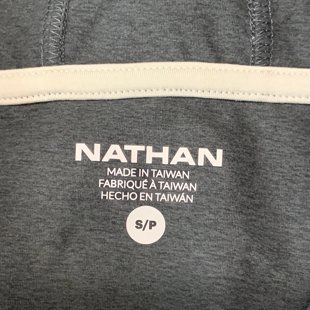 NATHAN 365 Hooded Long Sleeve Shirt Women's Sz S Dark Charcoal NS50080-80078-S (New)