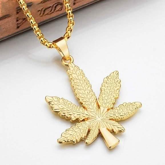18K Gold Plated Pot Pendant Necklace Snake Chain