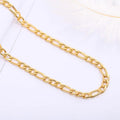 18k Solid Gold Figaro Chain 2.0mm Necklace