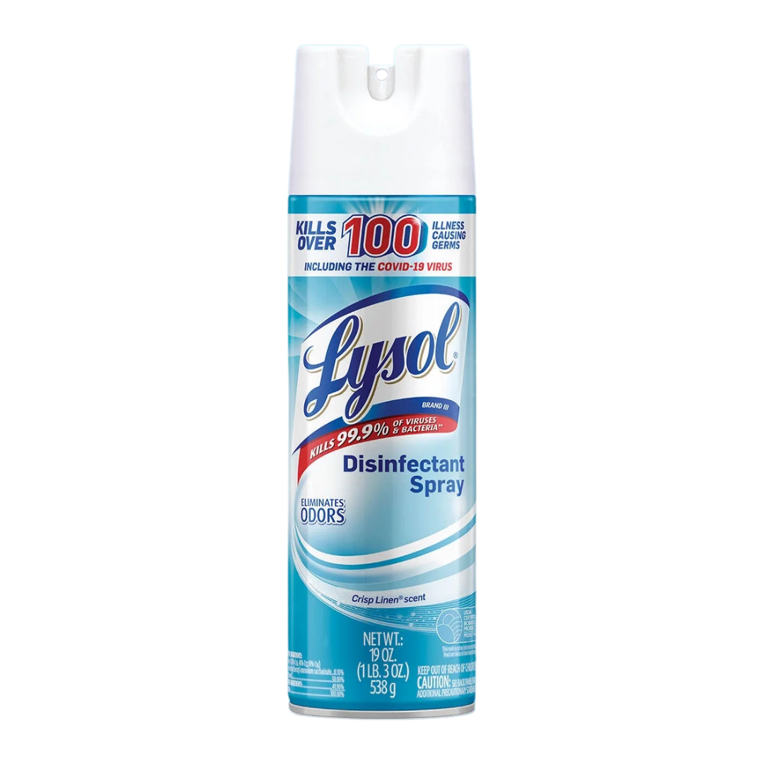 Lysol Disinfectant Spray Linen Scent (19oz)