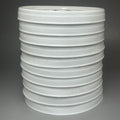 LETICA Tank Bucket Caps (10 Pack) L3100 12”Dx1 1/2”H Plastic White