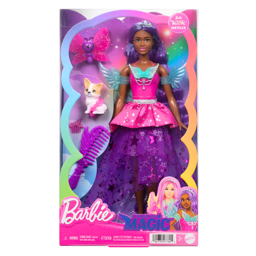 Barbie A Touch of Magic Brooklyn Doll with Pet & Wings