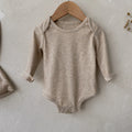Rib Pit Stripe Autumn One-piece