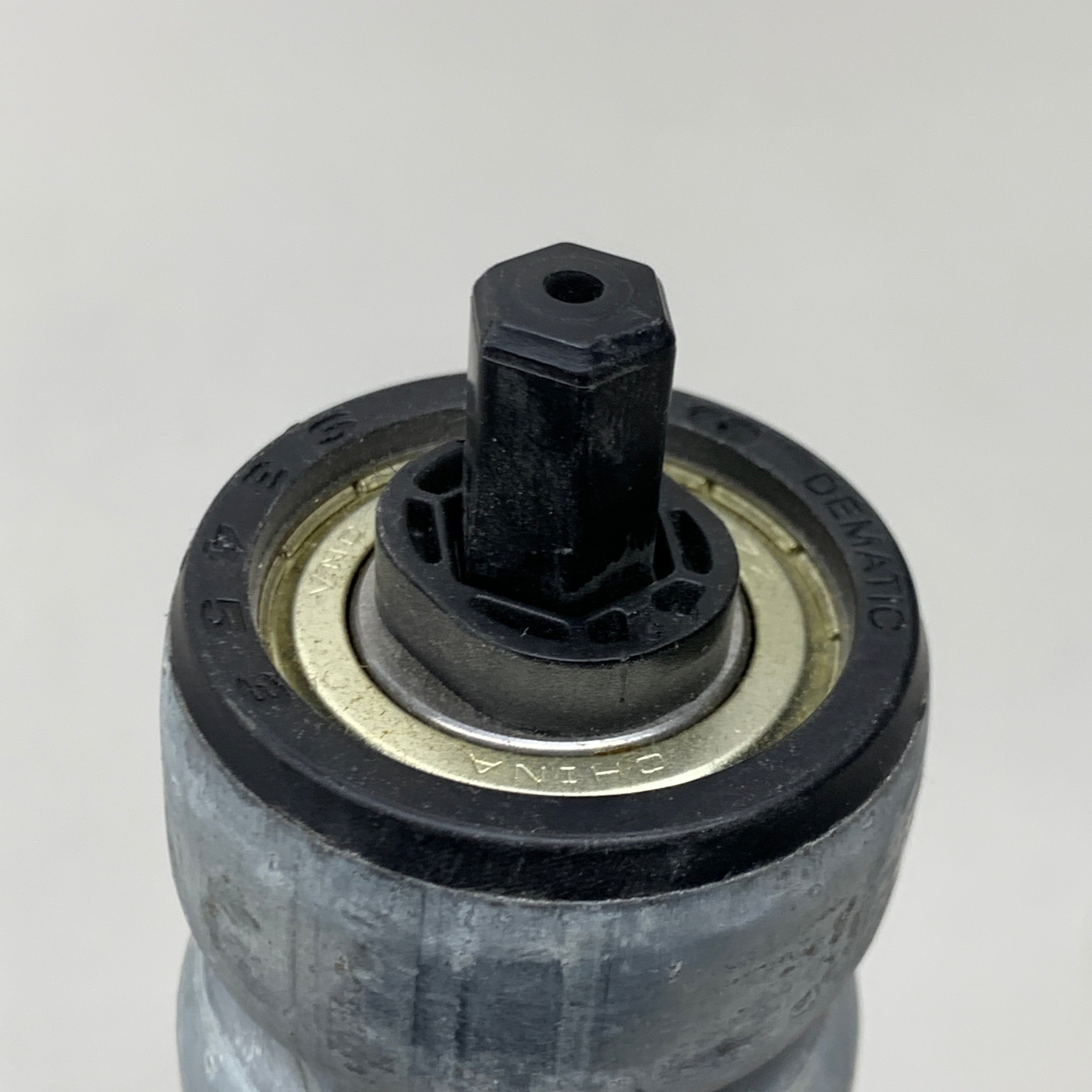 DEMATIC Roller Grooved 7" x 2.5" Silver A21-C-08