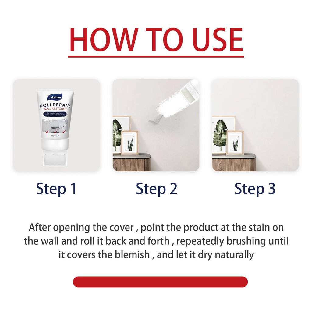 Wall Repair Paste Household White Wall Renovation Repair Paste Moisture Resistant Mildew Waterproof Interior Wall Repair