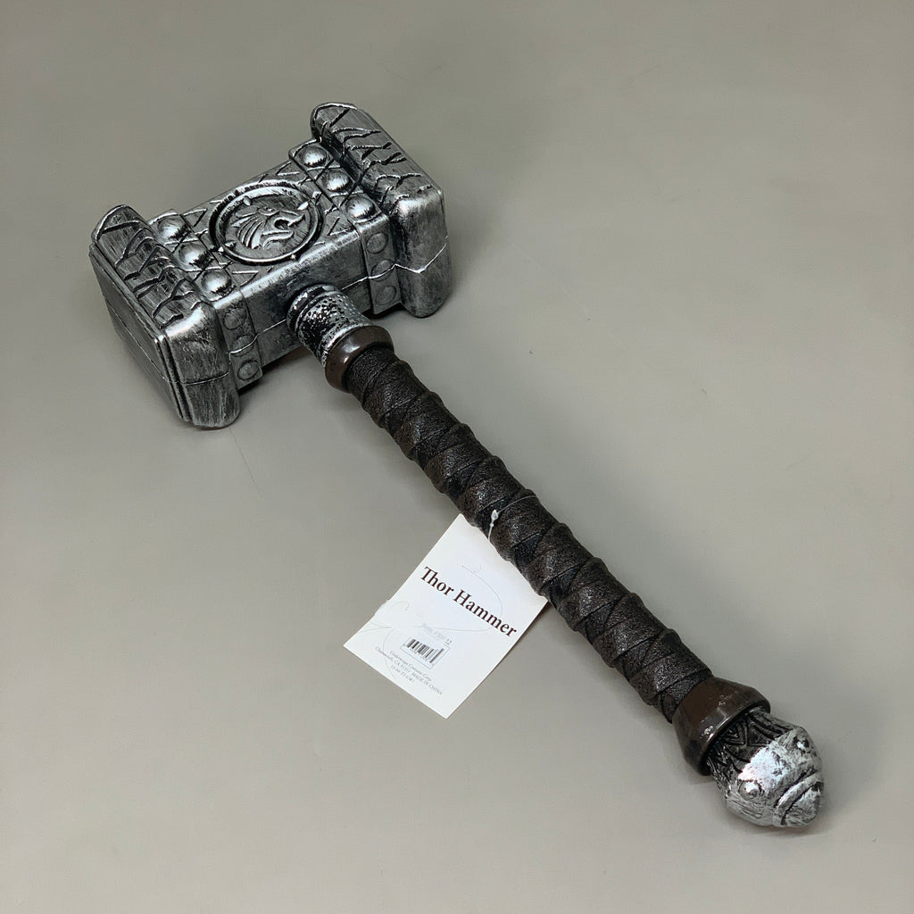 UNDERWRAPS (2 PACK) Norse God Thor Hammer Vikings Prop 21" in Length 30022