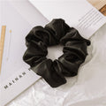 Women Silk Scrunchie Elastic Handmade Multicolor Hair Band Ponytail Holder Headband Hair Accessories 1PC Satin Silk Solid Colo