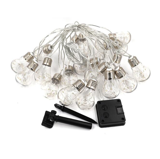 5M Solar Bulb Copper Wire String Light