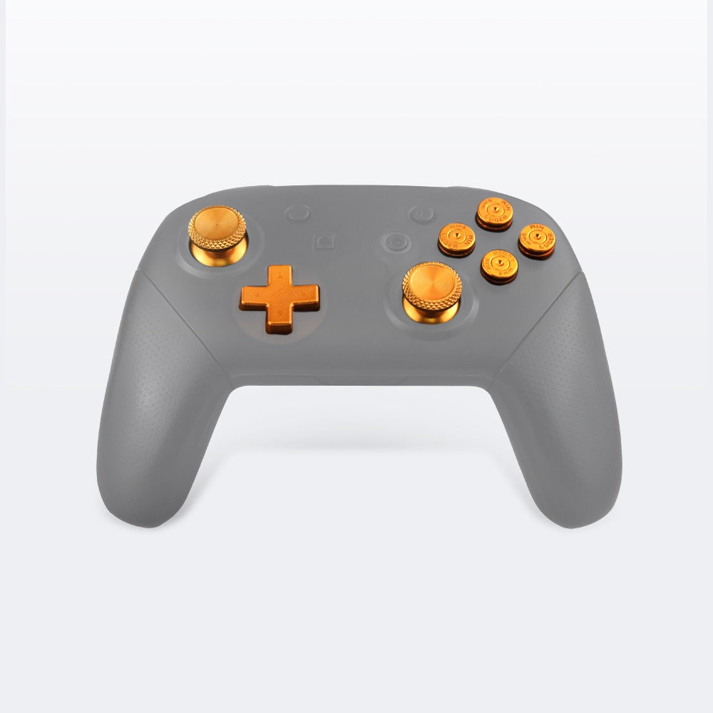 Suitable for replacing Nintendo Switch Pro controller button accessories with metal buttons on Nintendo controllers