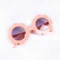 Summer Cute Toys Children Sunflower Sunglasses 6 Colors Frame Sunglasses ANTI-UV Protection Reflective Kids Sunglasses