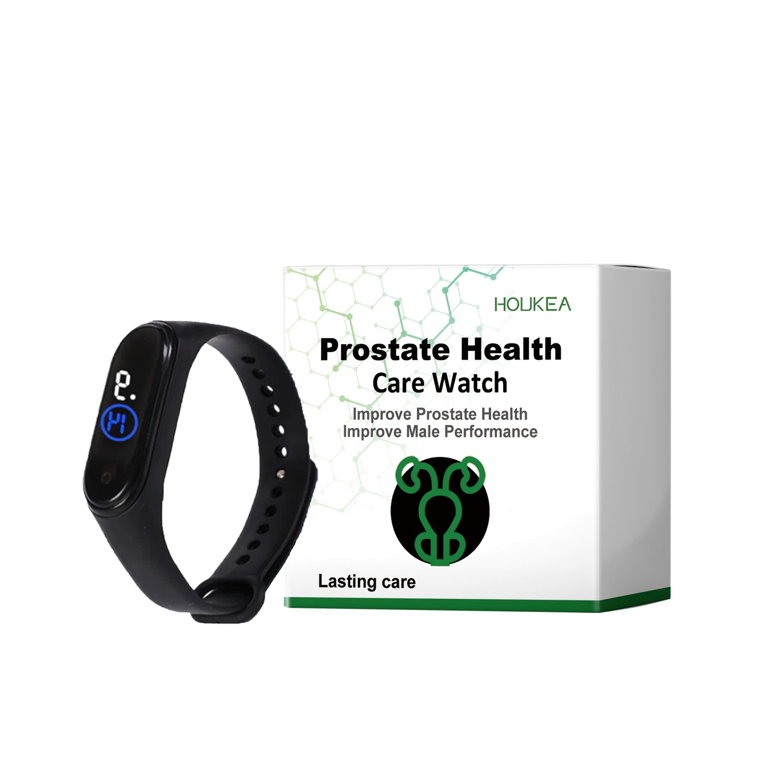 Houkea Men's Body Care Watch Enhances Daily Comfort Care Men's Body Exercise Watch