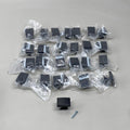 BERENSON (25 PACK) Hearthstone Matte Black Knob 1.13" W 0.81 B Zinc 4086-1055-P