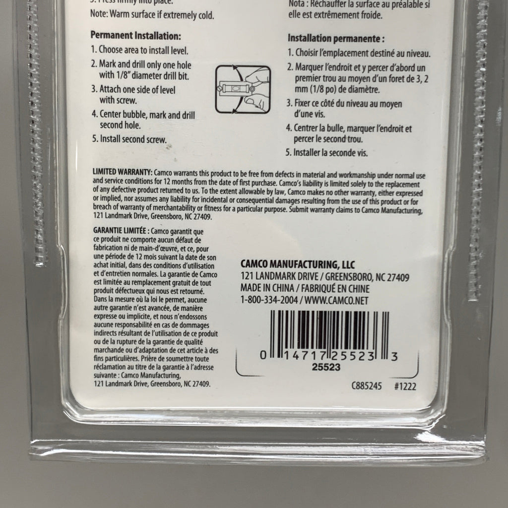 CAMCO (3 PACK!) Mountable Standard RV Level 2 Pack 25523