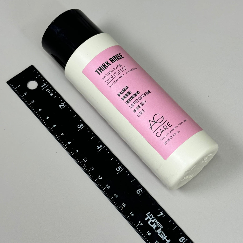 AG CARE Thikk Rinse Volumizing Conditioner Nourishing Lightweight 8 fl oz 100112