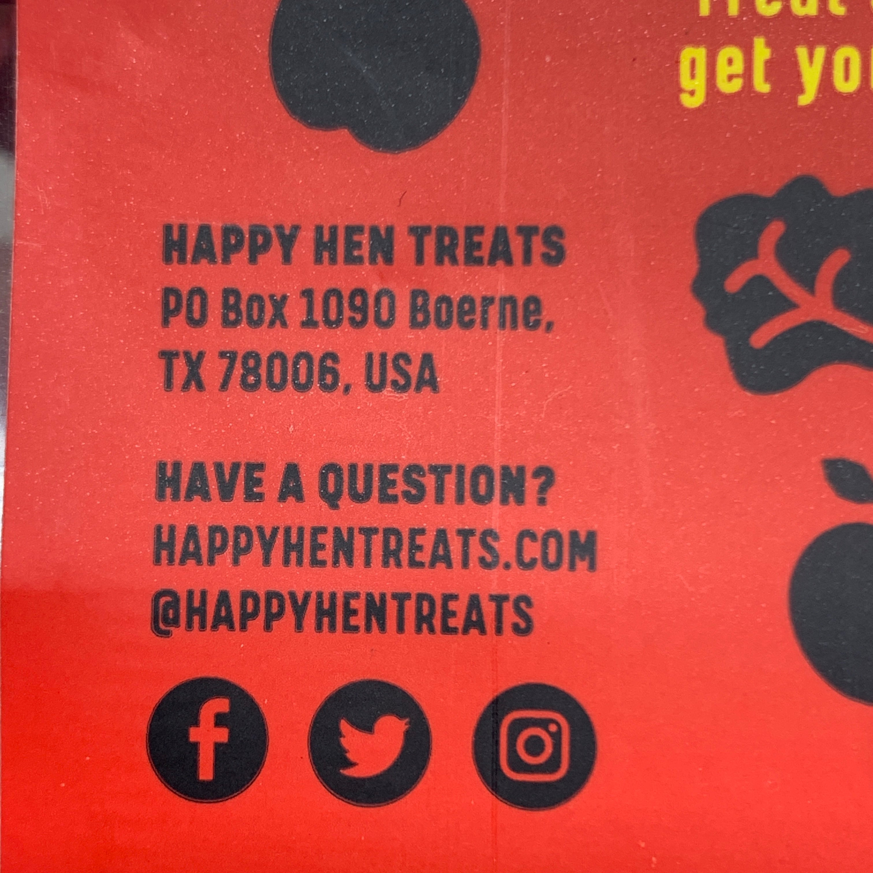 HAPPY HEN (2 PACK) Coated Steel Treat Basket Red 855297003292