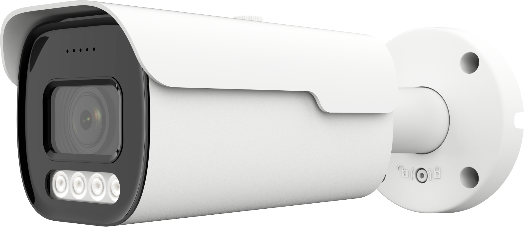 Silarius Pro Series SIL-B5MP28AU AI 5MP Bullet Camera w/ 2.8mm Lens and Audio (NDAA Compliant)