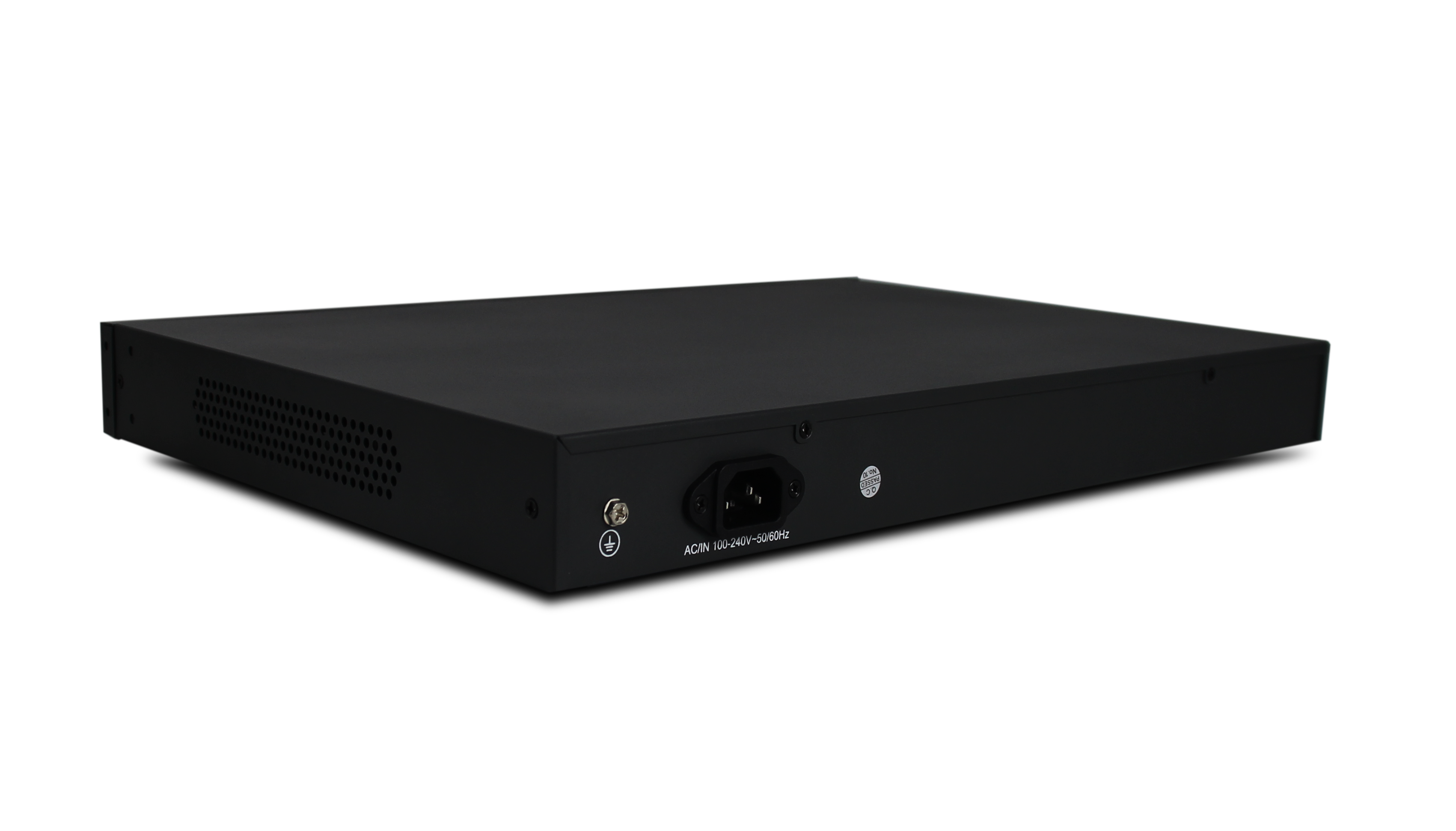 Silarius SIL-SW24POE 28 Ports POE switch with 24/100MB Ports PoE+, 4 Gigabit Uplinks, and 4 SFP Slots Uplink - 370W POE