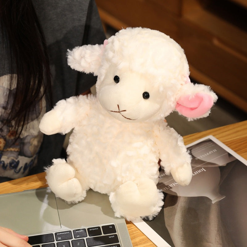 Comfort Doll Curly Wool Sheep Plush Toy