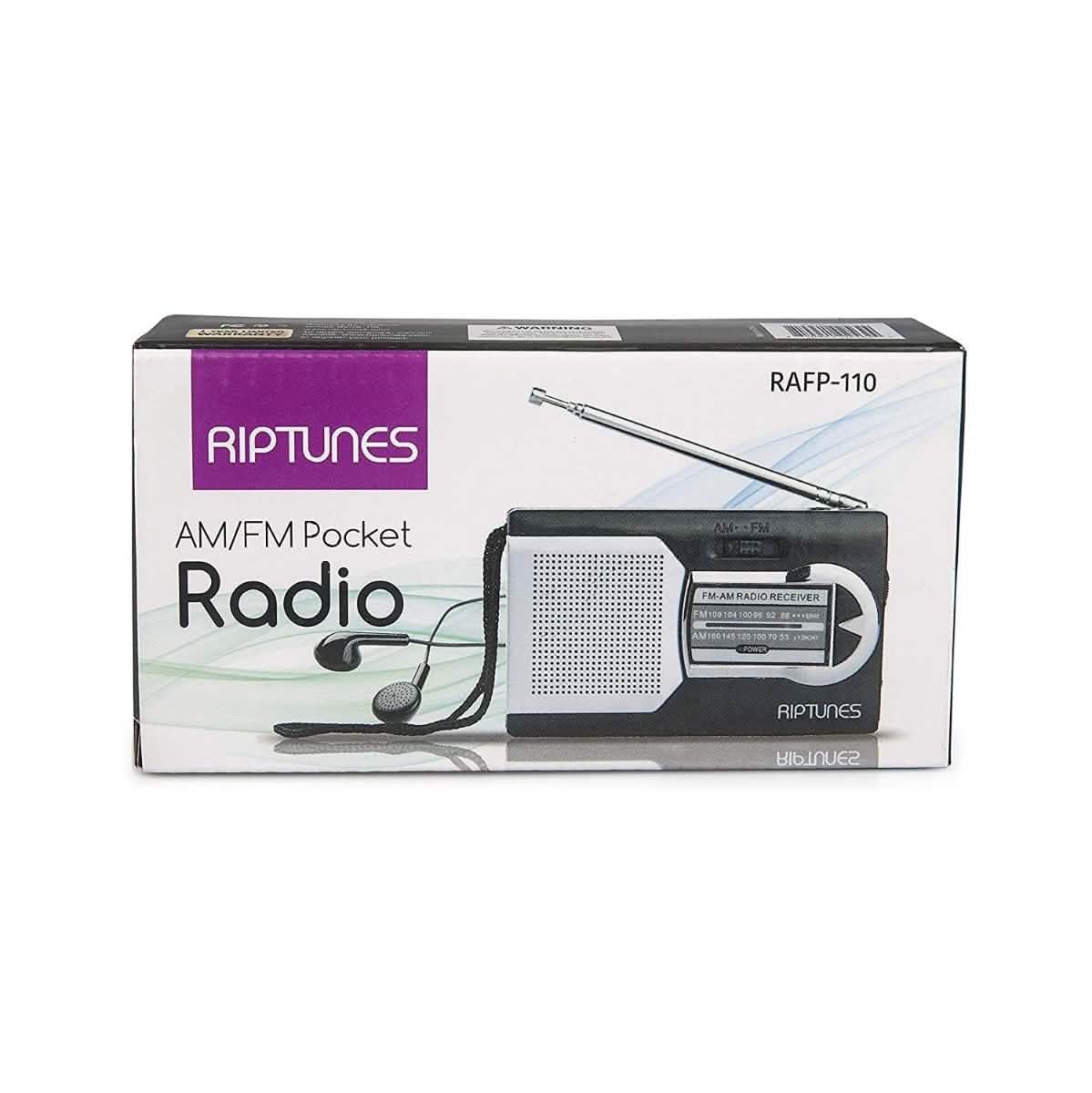 Impecca Riptunes Am/Fm Portable Radio with Speaker