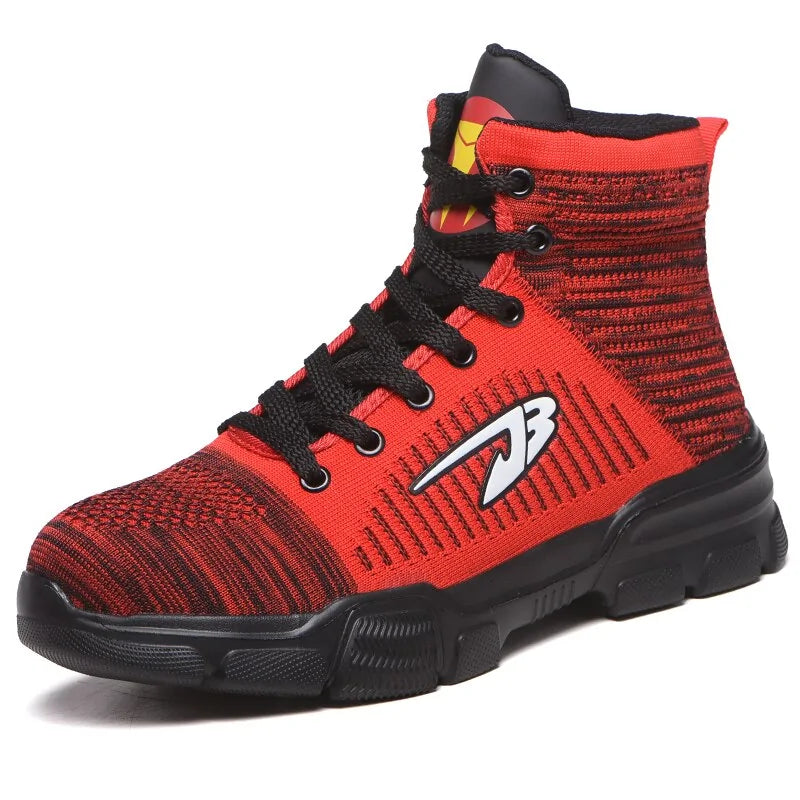 Men's Winter Safety Work Boots - Steel Toe Waterproof Insulated Construction Boots