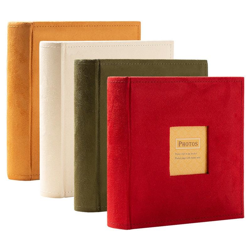 1Pc 4 Colors Holds Photos Slip In Memo Photo Album Family Memory Notebook Picture Albums 200 Photos For Photographs Albums Book  Scrapbook Paper Baby Family Scrapbook Albums