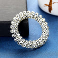 1Pcs Leopard Women Hair Accessories Ladies Telephone Cord Hair Tie Lady Scrunchies Ponytail Hair Female Girl Holder Rope Girls Ponytail Holder Accessories Pack