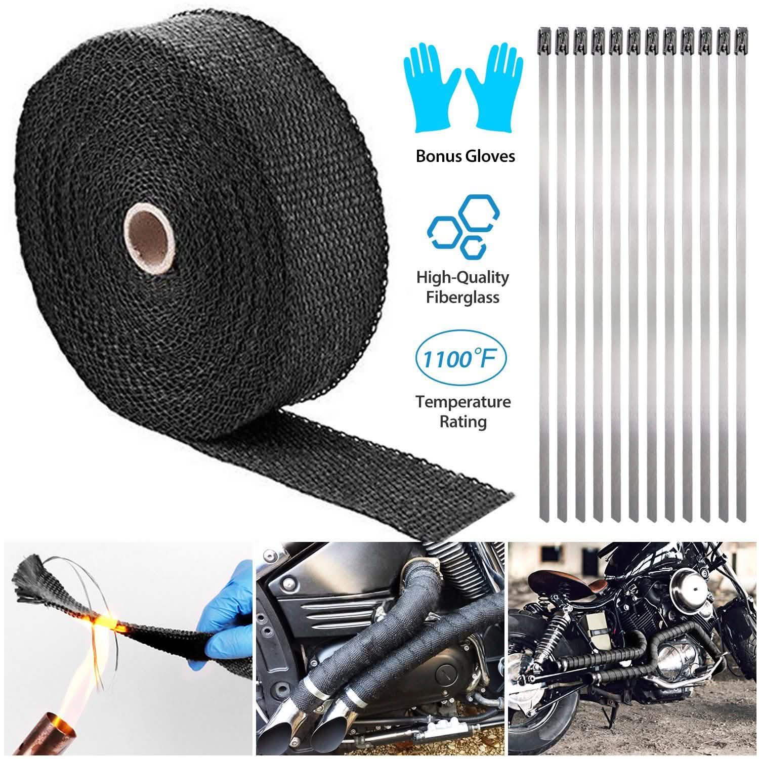 2" 50FT Fiberglass Manifold Header Pipe Heat Wrap