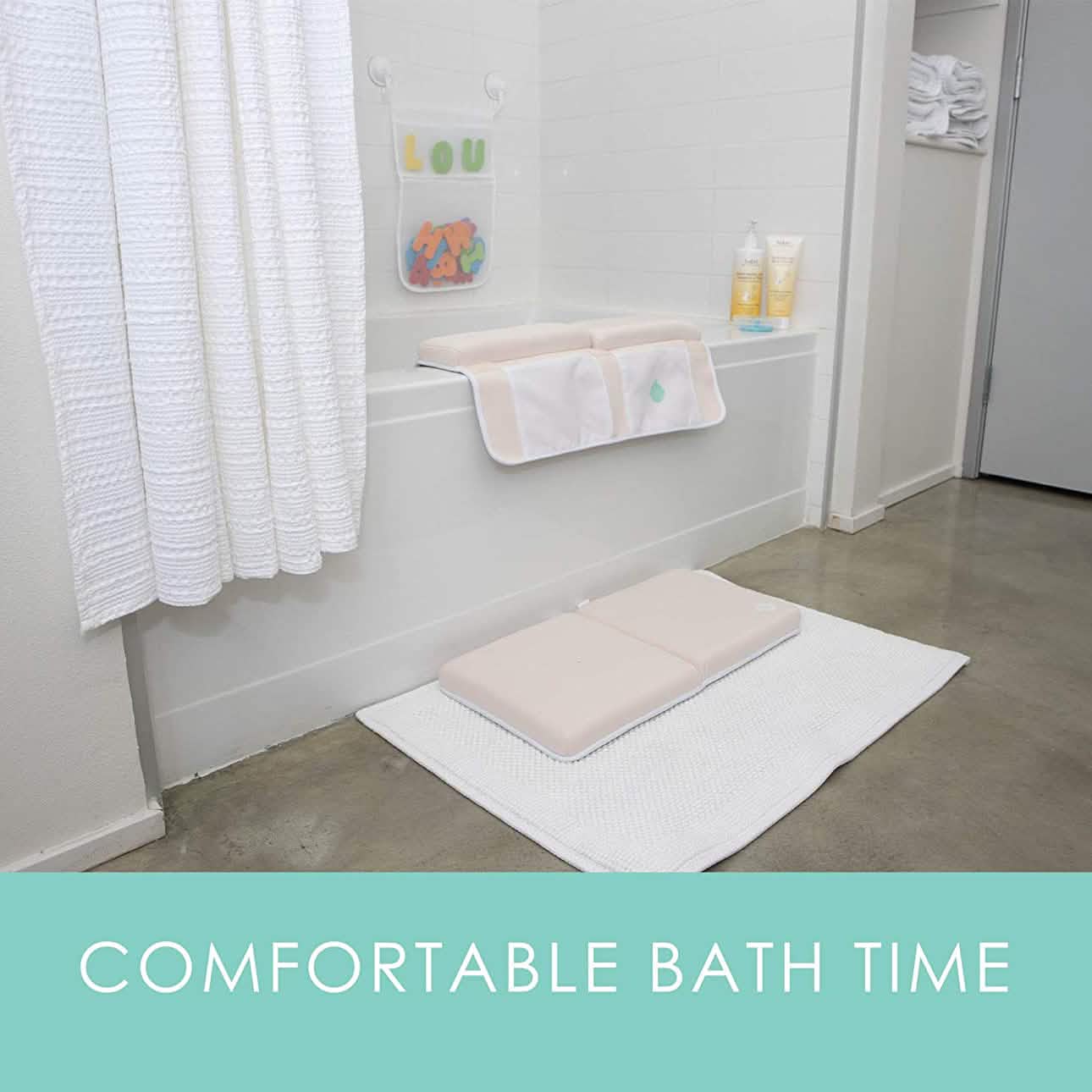 2-in-1 Baby Bath Kneeler and Elbow Rest Pad