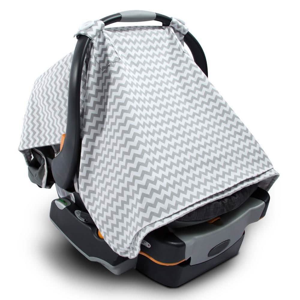 2-in-1 Baby Blanket Car Seat Cover and Nursing Blanket