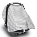 2-in-1 Baby Blanket Car Seat Cover and Nursing Blanket