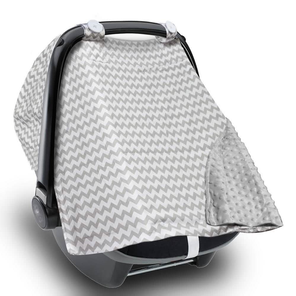 2-in-1 Baby Blanket Car Seat Cover and Nursing Blanket