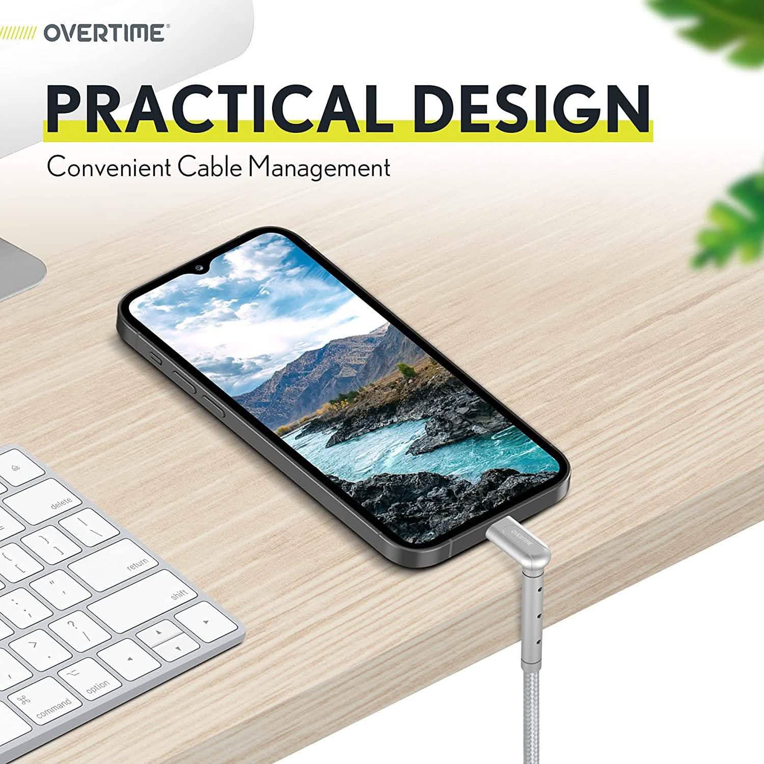 2-in-1 Charging Cable with Built-in Stand
