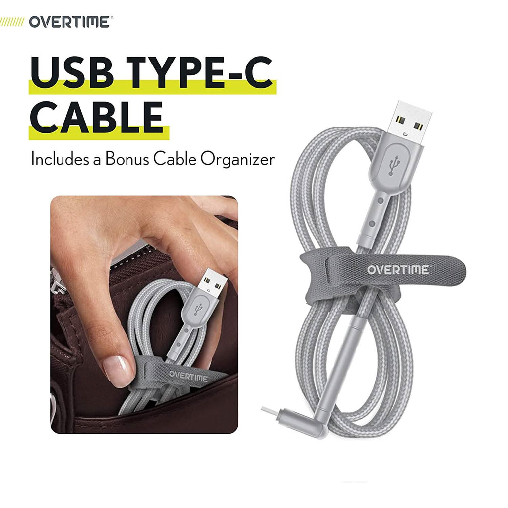 2-in-1 Charging Cable with Built-in Stand
