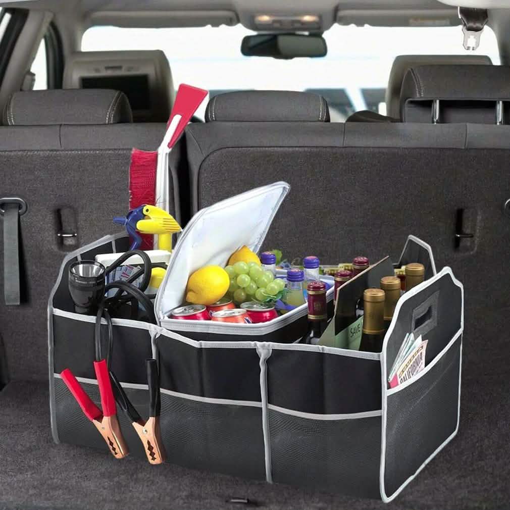 2-in-1 Collapsible Trunk Organizer with Removable Cooler