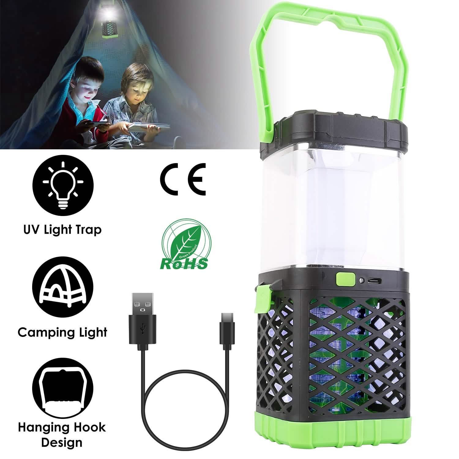 2-in-1 Electric Mosquito Killer Lamp Fly Bug Zapper