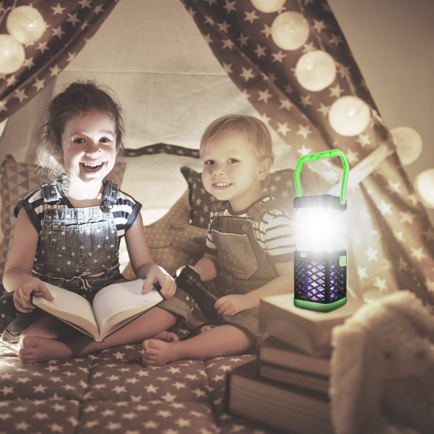 2-in-1 Electric Mosquito Killer Lamp Fly Bug Zapper