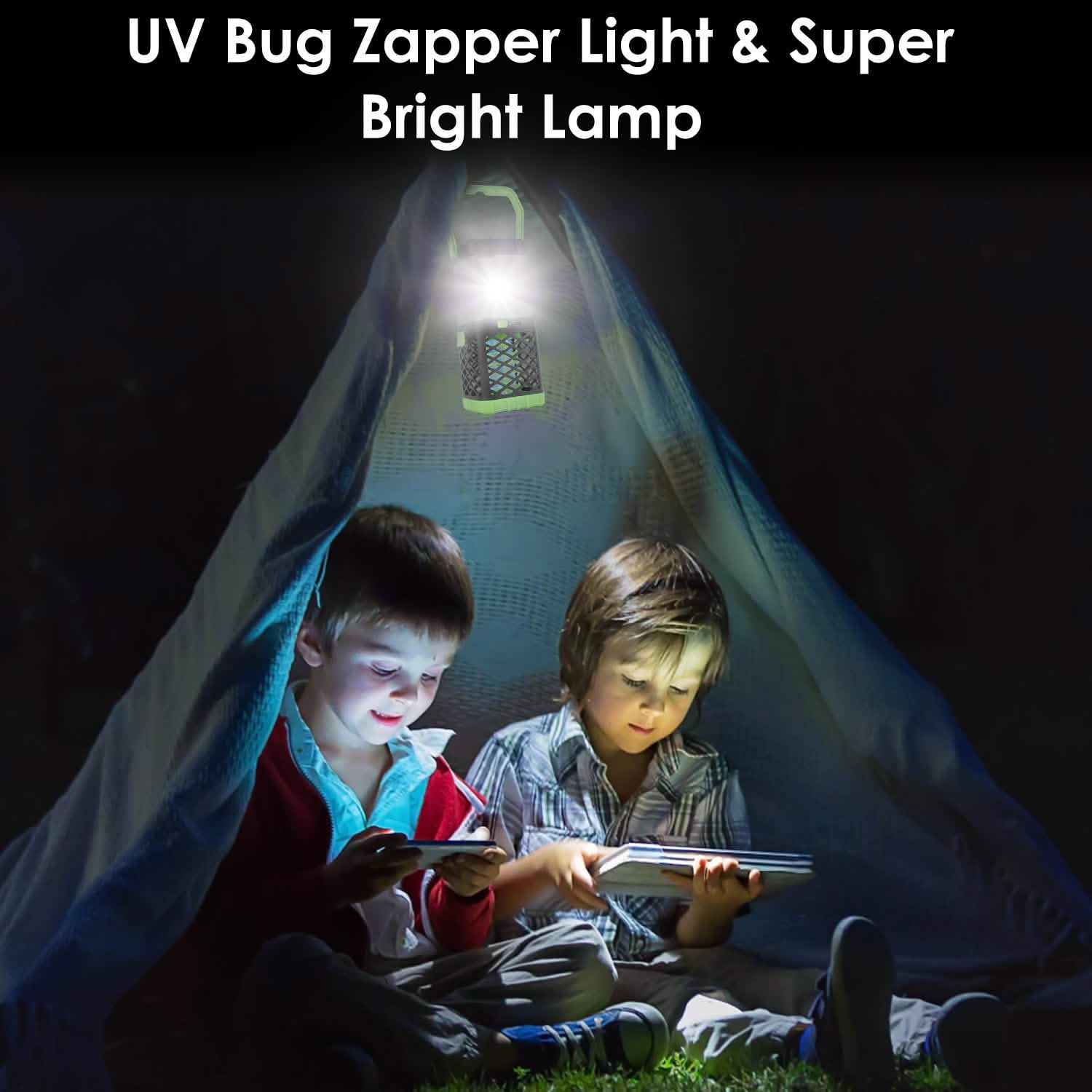 2-in-1 Electric Mosquito Killer Lamp Fly Bug Zapper